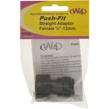 Push-Fit Adaptor Assembly 1/2" Female - 12mm