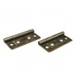 Cupboard Flush Hinge 2" - Pack Of Two