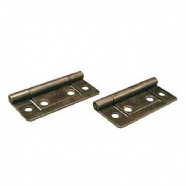 Cupboard Flush Hinge 2" - Pack Of Two