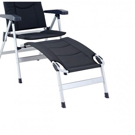 Isabella Lightweight Alloy Folding Footrest - Dark Grey