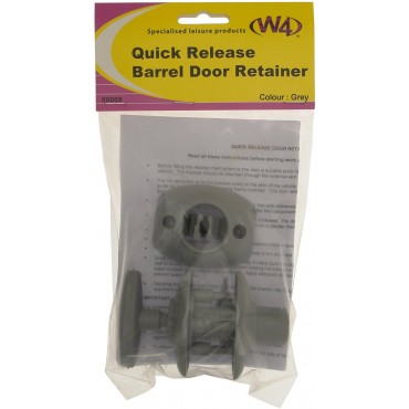 External Grey Quick Release Door Retainer