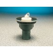 Sink/Basin Stainless Waste & Plug - 3/4"