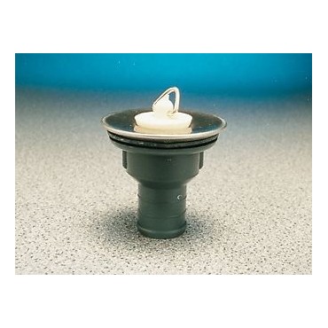 Sink/Basin Stainless Waste & Plug - 3/4"