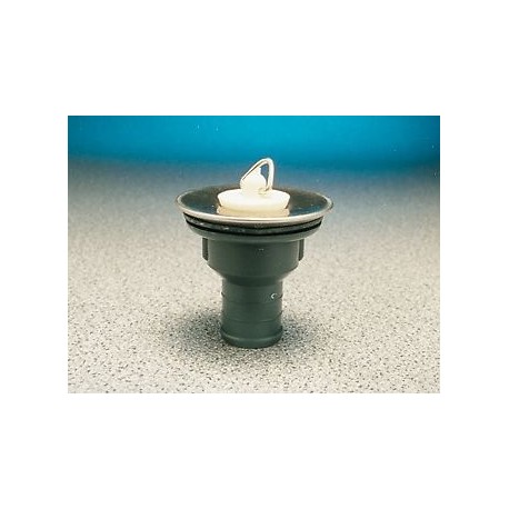 Sink/Basin Stainless Waste & Plug - 3/4"