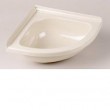 Mini Corner Basin In acrylic - Ivory