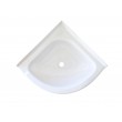 Mini Corner Basin In Acrylic- White