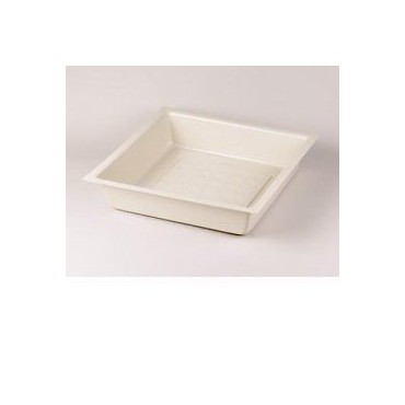 Shower Tray In Acrylic - Ivory / Beige