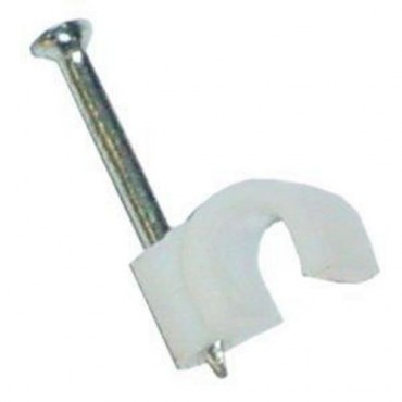 4.5mm Cable Clip Round - Pack Of 10