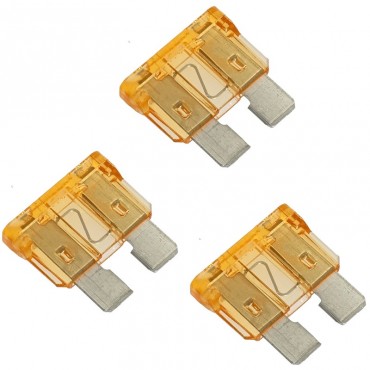Standard Blade Fuses - Pack Of 3 - 5A