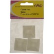 New - Cable Tie Base - Pack Of 3