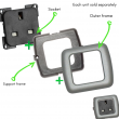 C-Line Double Pad Switch (also suits CBE) - Dark Grey