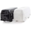 Ceramic Salt and Pepper Shakers  Black- Volkswagen VW T1 Campervan Bus