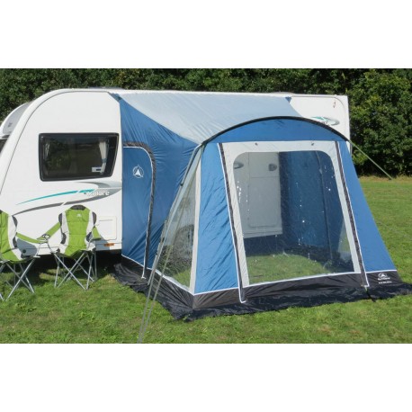 Sunncamp Swift 260 Deluxe Caravan Poled Porch Awning - Blue