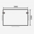 Dometic Rally 390M Pro Air Motorhome Touring Awning - 265cm - 295cm