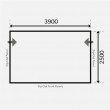 Dometic Rally 390S Pro Air Caravan and Motorhome Touring Awning - 235cm - 265cm