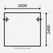 Dometic Leggera AIR 260S Caravan and Motorhome Awning