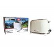 2 Slice Toaster Low Wattage deluxe White