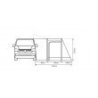 Outdoor Revolution Cayman Cuba Air Campervan Awning - 180 - 210 cm