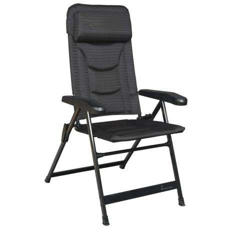 Isabella Bele Lightweight Folding Camping Chair - Black - Caravan Stuff 4 U