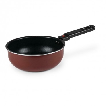 Camping Saucepan With removeable Handle - 18 x 7 cm - Ember