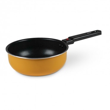 Camping Saucepan With removeable Handle - 18 x 7 cm - Sunset