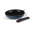 24cm Frying Pan with Removable Handle - Midnight