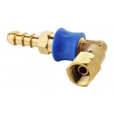 Cadac Quick Release Brass Angle Coupling for Cadac Barbecues and 2 Cook