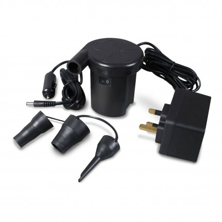 Kampa Twister High Capacity Air Bed Dual Voltage 12 / 240V Inflator Pump