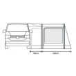 Outdoor Revolution Movelite T2R Low Driveaway Inflatable Awning - fits 180 - 220