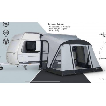 Starcamp Quick 'n Easy 265 Air Caravan Porch Awning - IN STOCK NOW -