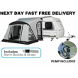 Dorema Starcamp Quick 'n Easy 225 Lightweight Inflatable Caravan Porch Awning