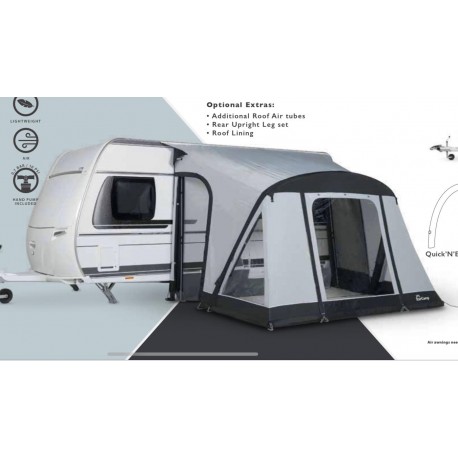 Dorema Starcamp Quick 'n Easy 325 Lightweight Inflatable Caravan Porch Awning