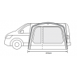 2022 Outdoor Revolution Movelite T2R Air Mid Driveaway Awning fits VW - 220cm - 255cm