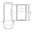 2022 Outdoor Revolution Movelite T2R Air Mid Driveaway Awning fits VW - 220cm - 255cm