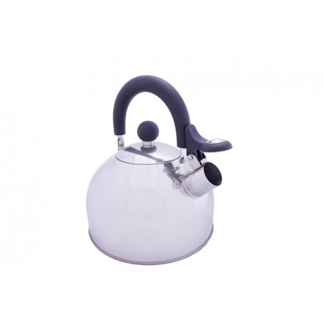 Vango 1.6 Litre Stainless Steel Whistling Kettle with Folding Handle