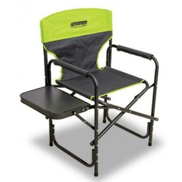 Quest Autograph Surrey Director Style Chair - Black & Green