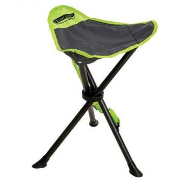 Quest Autograph Devon Folding Stool / Footrest - Black & Green