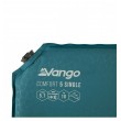 Vango Comfort 5cm Self-Inflating Single Airbed Camping Mattress / Mat