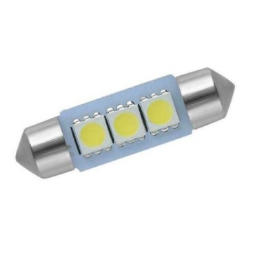 Festoon  bulb - 12V 38mm 5W Equivalent Warm White Bulb