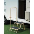 Quest Double Caravan Step with Handrail