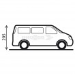 VW T5 T6 Tailgate Awning - Brunner Comet Frameless