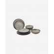 Melamine Dinner Set - 12 piece - Halo Beige