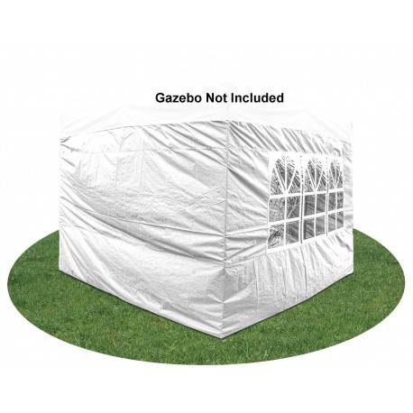 3m x 3m Gazebo Two Side Walls - Quest Giza