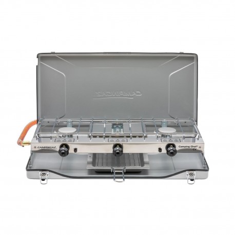 Campingaz Double Burner Briefcase Style Stove with Grill CV