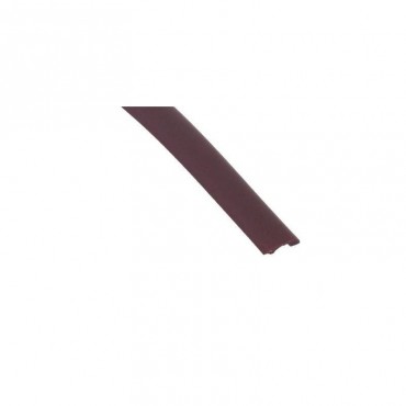 Burgundy 12mm PVC Caravan Aluminium Trim Moulding PVC Insert