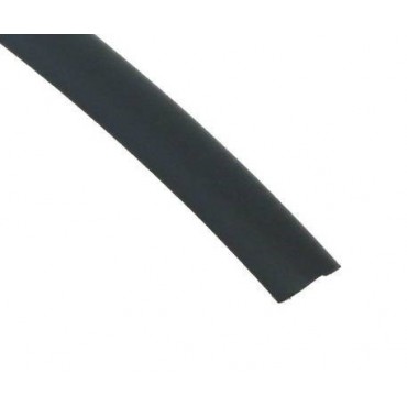 Black 12mm PVC Caravan Aluminium Trim Moulding PVC Insert