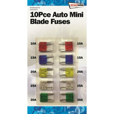 Mini Blade Fuses Mixed Multipack