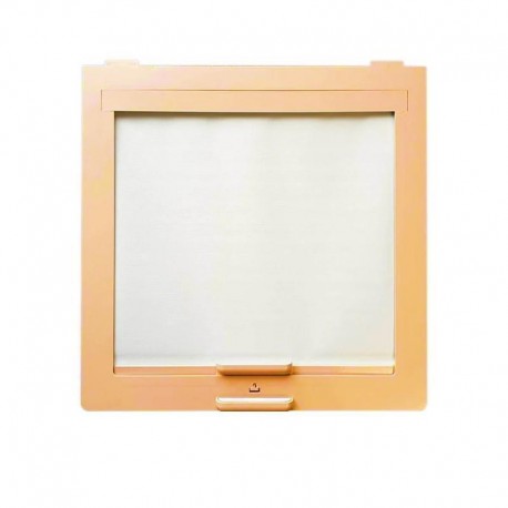 400x400 Rooflight Flyscreen & Blind - Beige