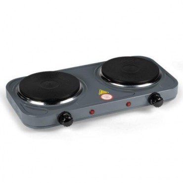 Kampa Double Electric Cookplate Hotplate - Low Wattage