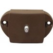Push Button Lock Brown Dual Side Opening
